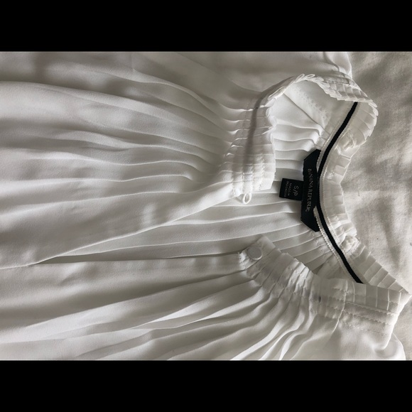 Pleated sleeveless top business casual - Picture 2 of 3